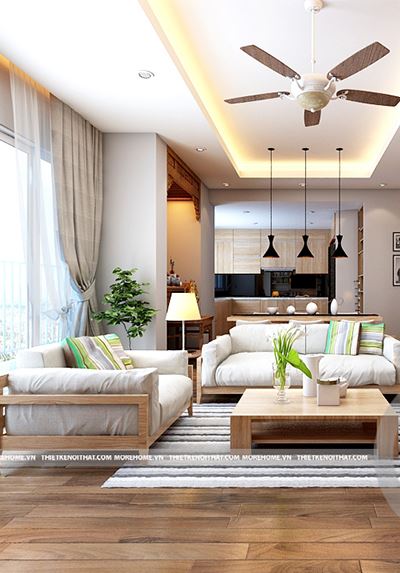Thiết kế nội thất chung cư N04 - Anh Bình